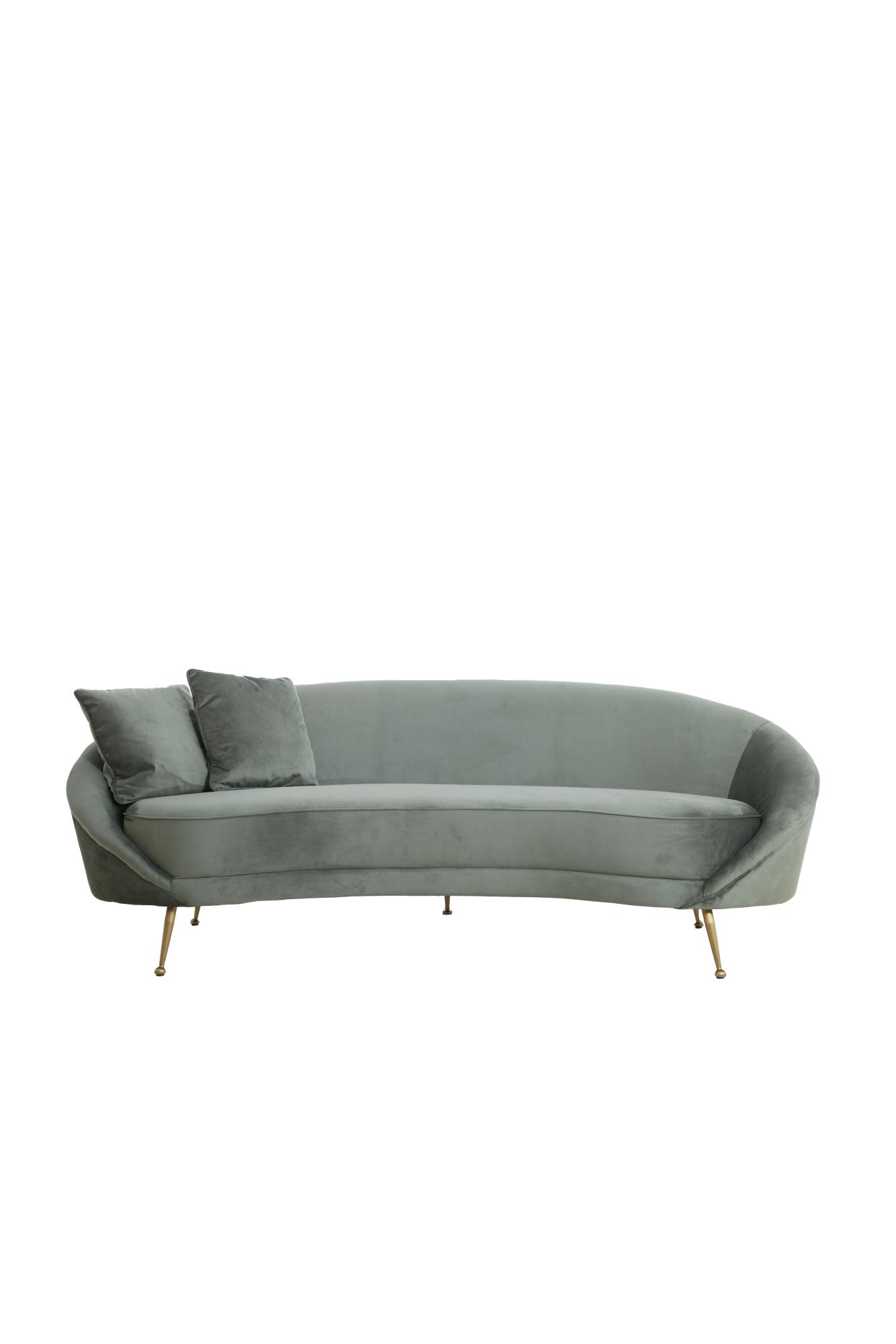 Hazel Bank 221x102x80 cm olijf groen+brons