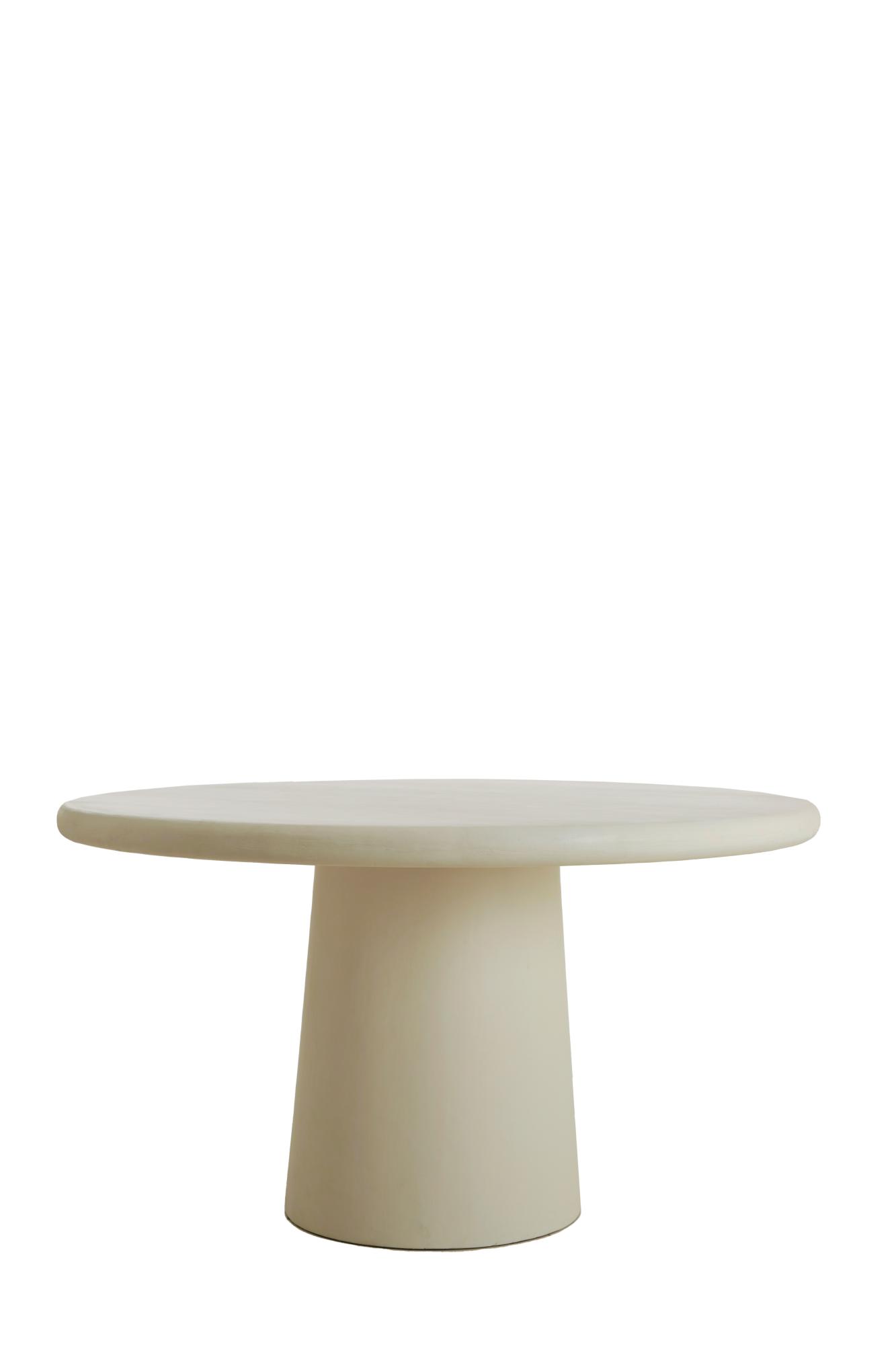 Kulona Eettafel Ø140x76 cm beige
