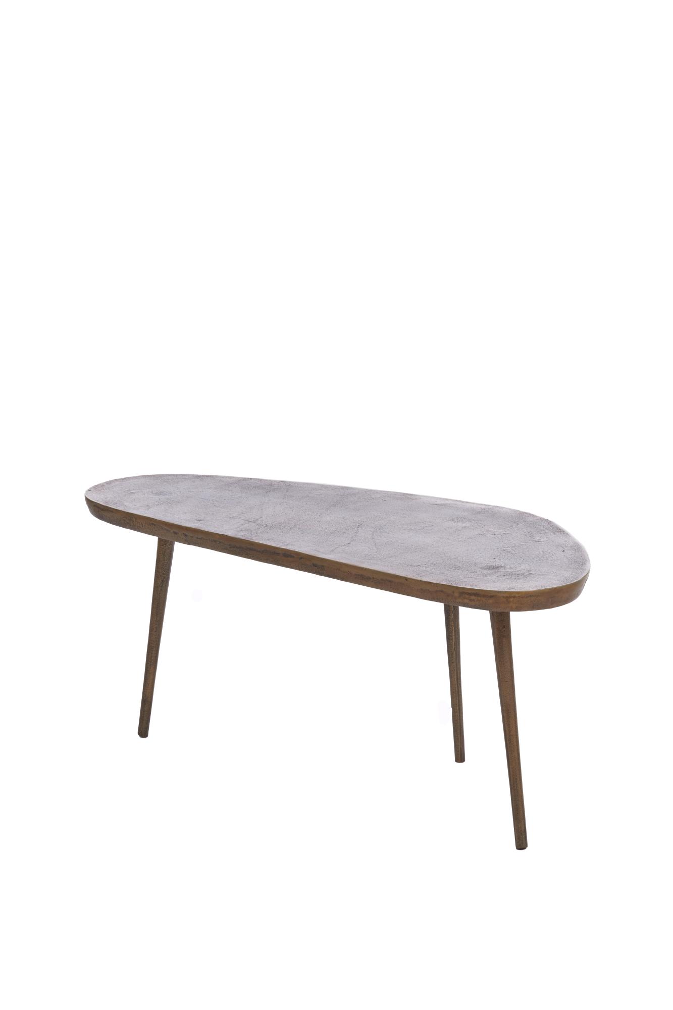 Puno Salontafel 87x42x39 cm antiek brons