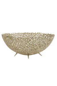 Galax Schaal Ø46x18 cm antiek goud