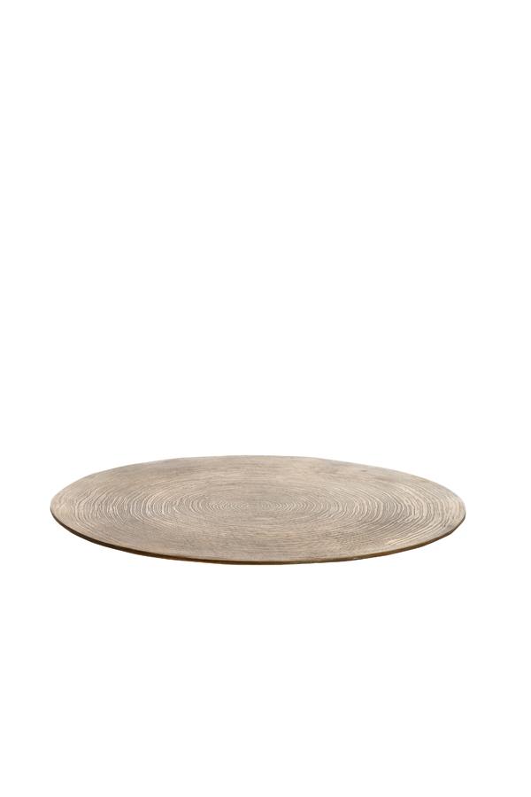 Alocil Plateau Ø50 cm antiek brons