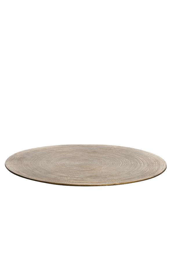 Alocil Plateau Ø60 cm antiek brons