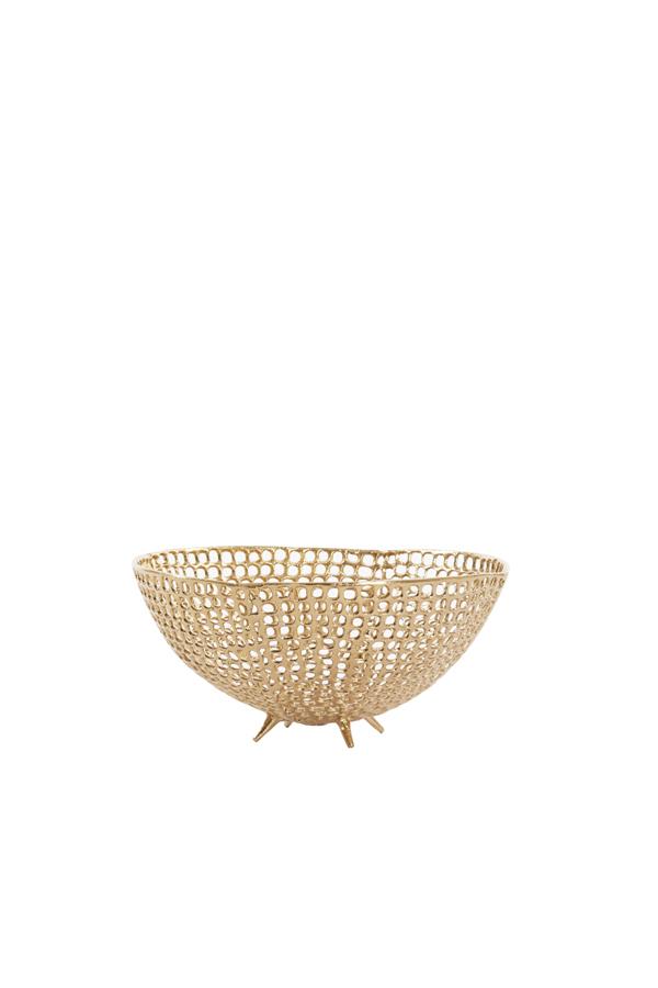 Murcia Schaal Ø30x13 cm antiek goud