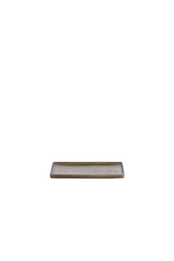 Maeson Schaal 20x15x1 cm antiek brons