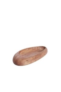 Fafe Schaal 30x15x4 cm hout roodbruin