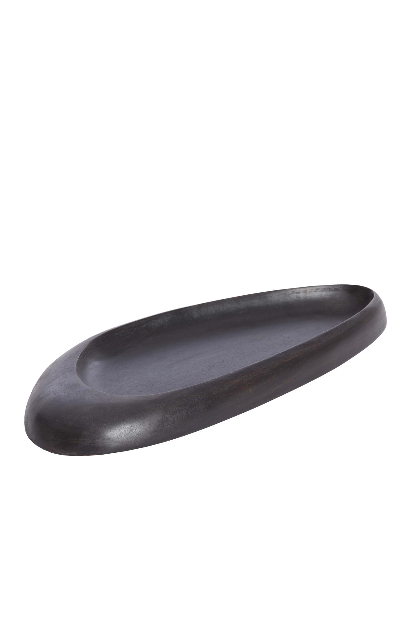 Fafe Schaal 45x19x4 cm hout donker bruin