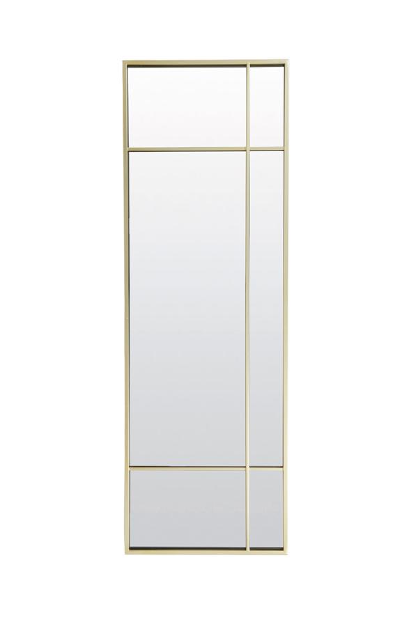 Rincon Spiegel 50x3x150 cm smoke glas+goud