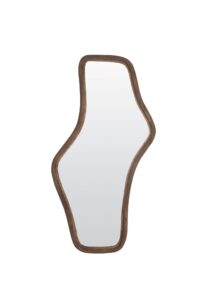 Celano Spiegel 62x5x121 cm hout mat donker bruin