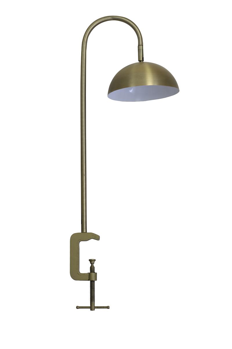Jupiter Tafellamp met klem LED 30x20x78 cm antiek brons