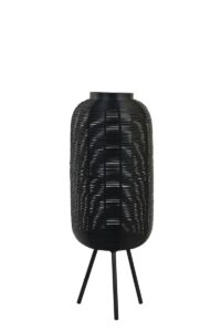 Tomek Tafellamp Ø21x55 cm mat zwart