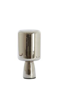 Lotta Tafellamp Ø16x32 cm smoke glas+goud