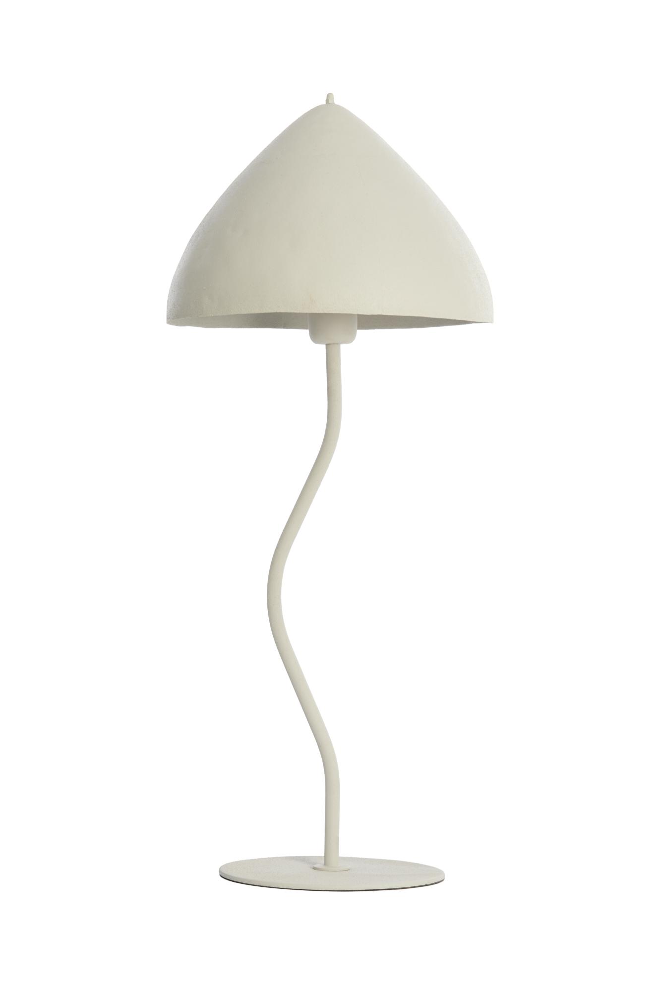 Elimon Tafellamp Ø25x67 cm mat crème