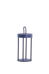 Isalo Tafellamp LED Ø13x28 cm kobalt blauw