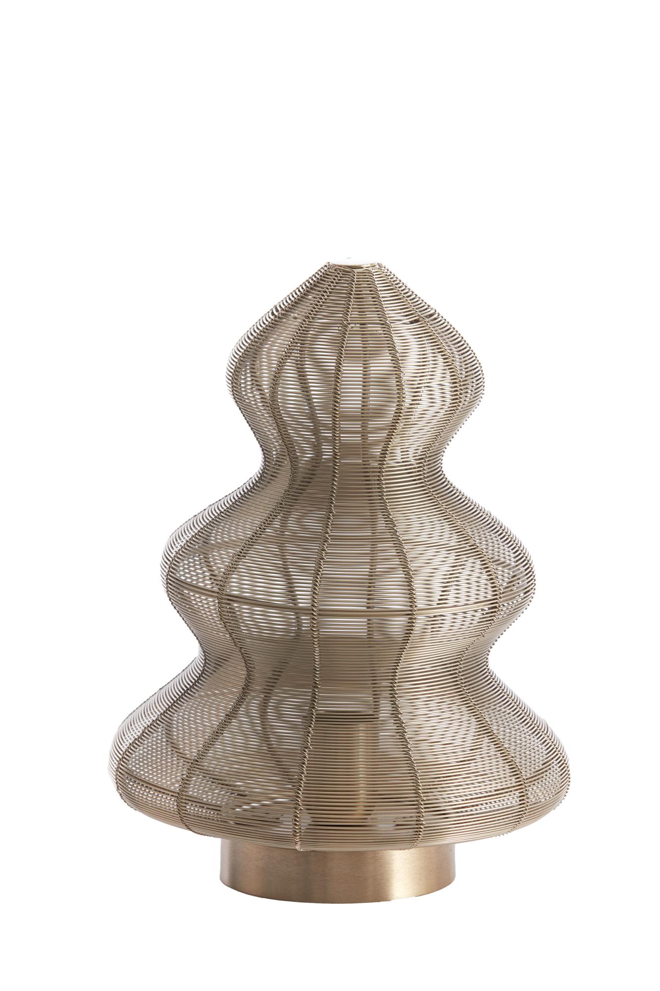 Christmas Tafellamp Ø25x34 cm TREE licht goud