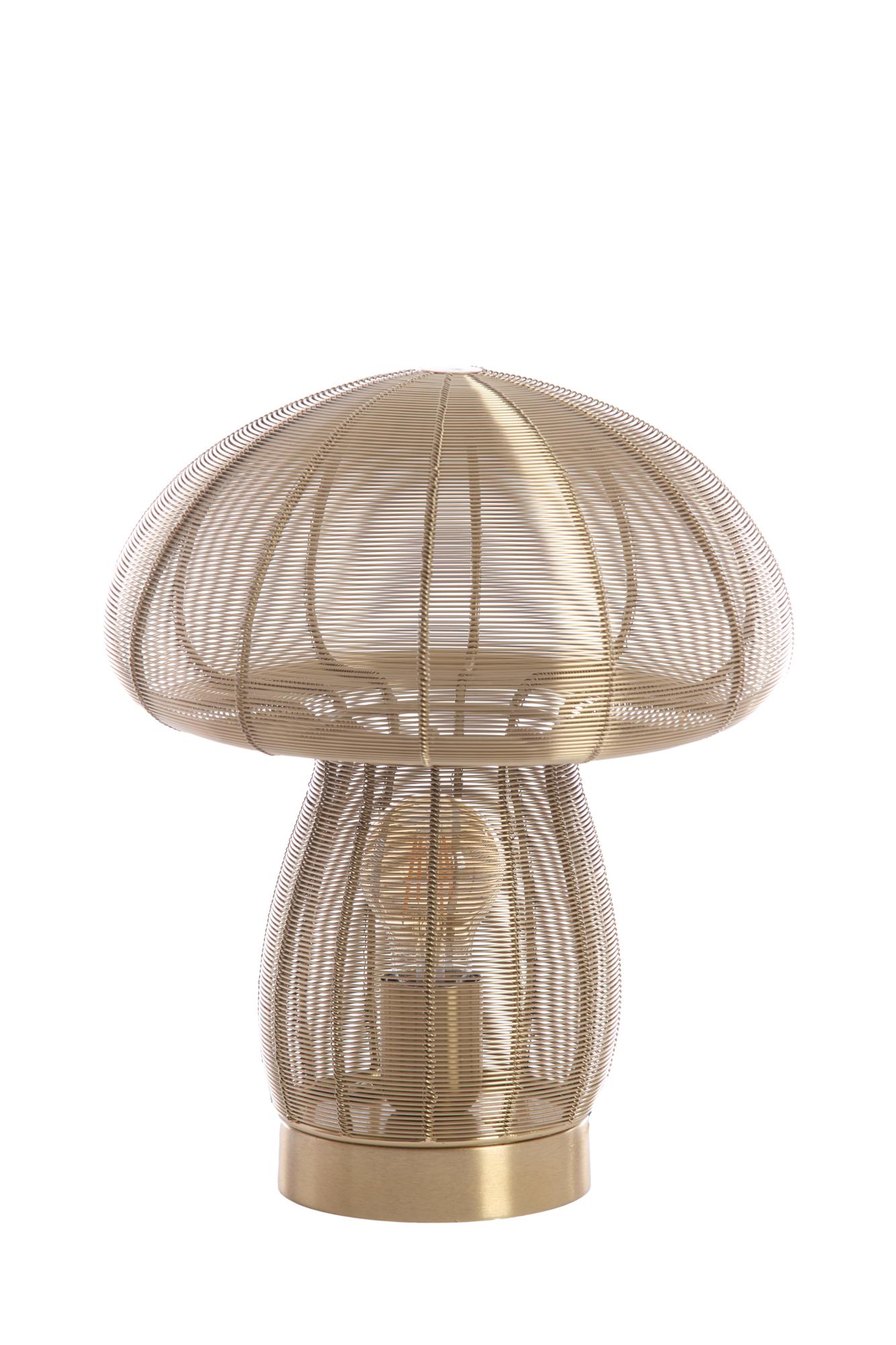 Mushroom Tafellamp Ø28x34 cm brons