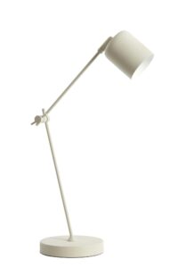 Rijeka Tafellamp G9 Ø8x45 cm licht grijs+dimmer