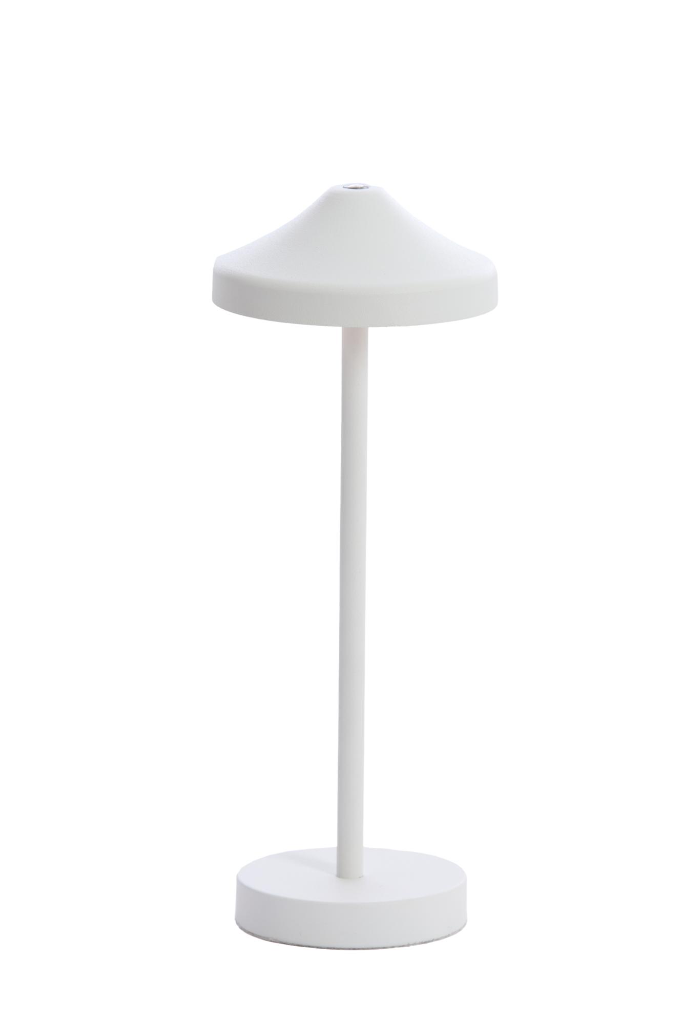 Aitos Tafellamp LED Ø12x32 cm crème