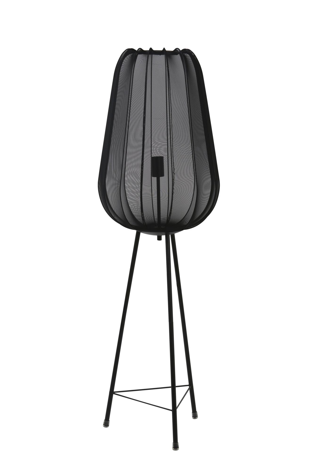 Plum Vloerlamp driepoot Ø42x132 cm zwart