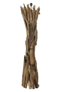 Margret Vloerlamp Ø45x165 cm hout naturel