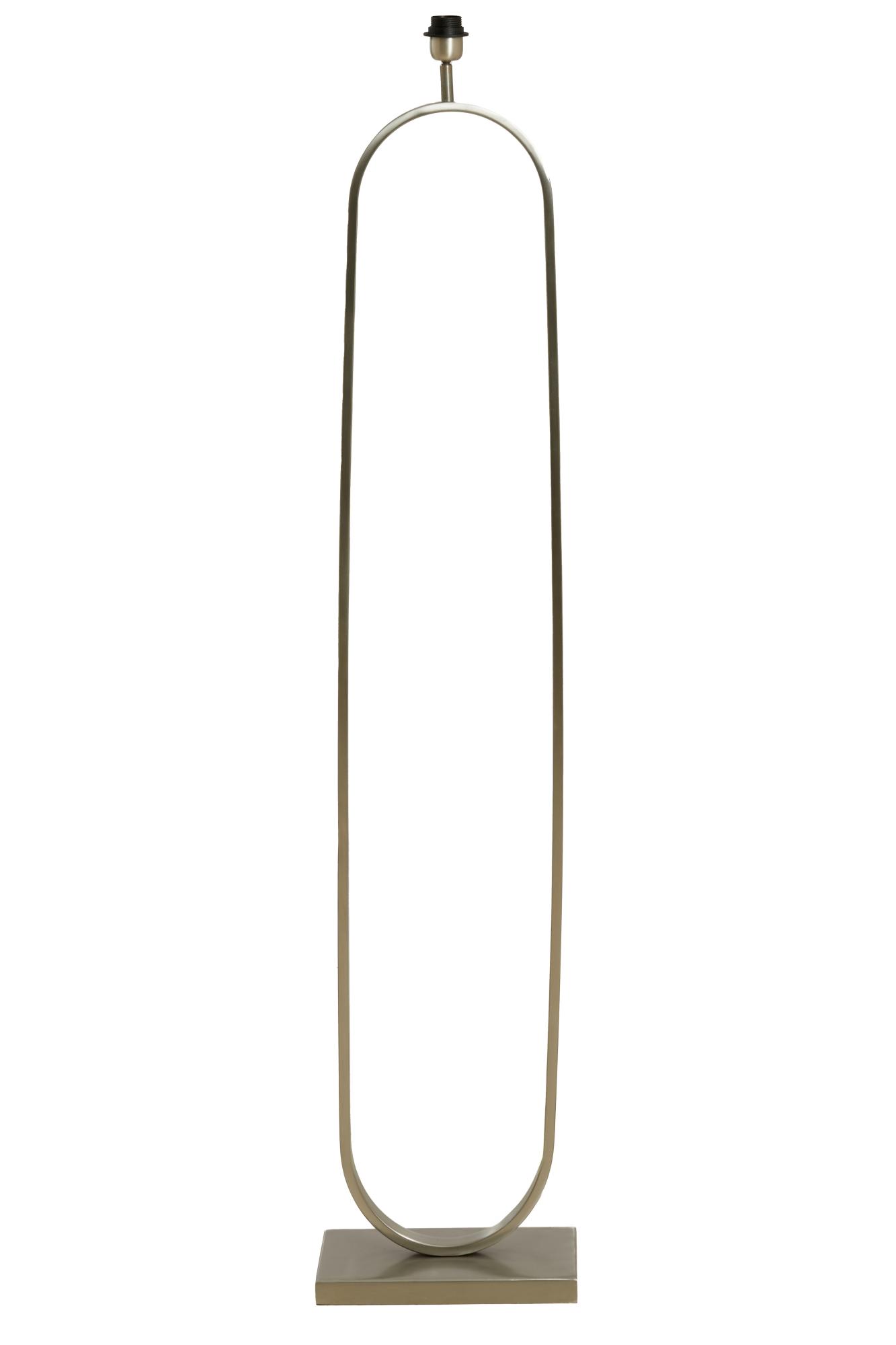 Jamiri Vloerlamp 30x15x142 cm nikkel satijn