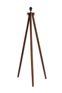 Ilias Vloerlamp driepoot 52x52x122 cm hout roodbruin