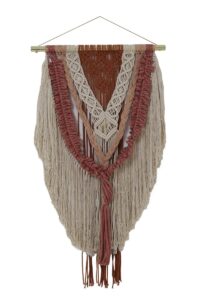 Dyama Wandkleed 60x120 cm roze-bruin-naturel