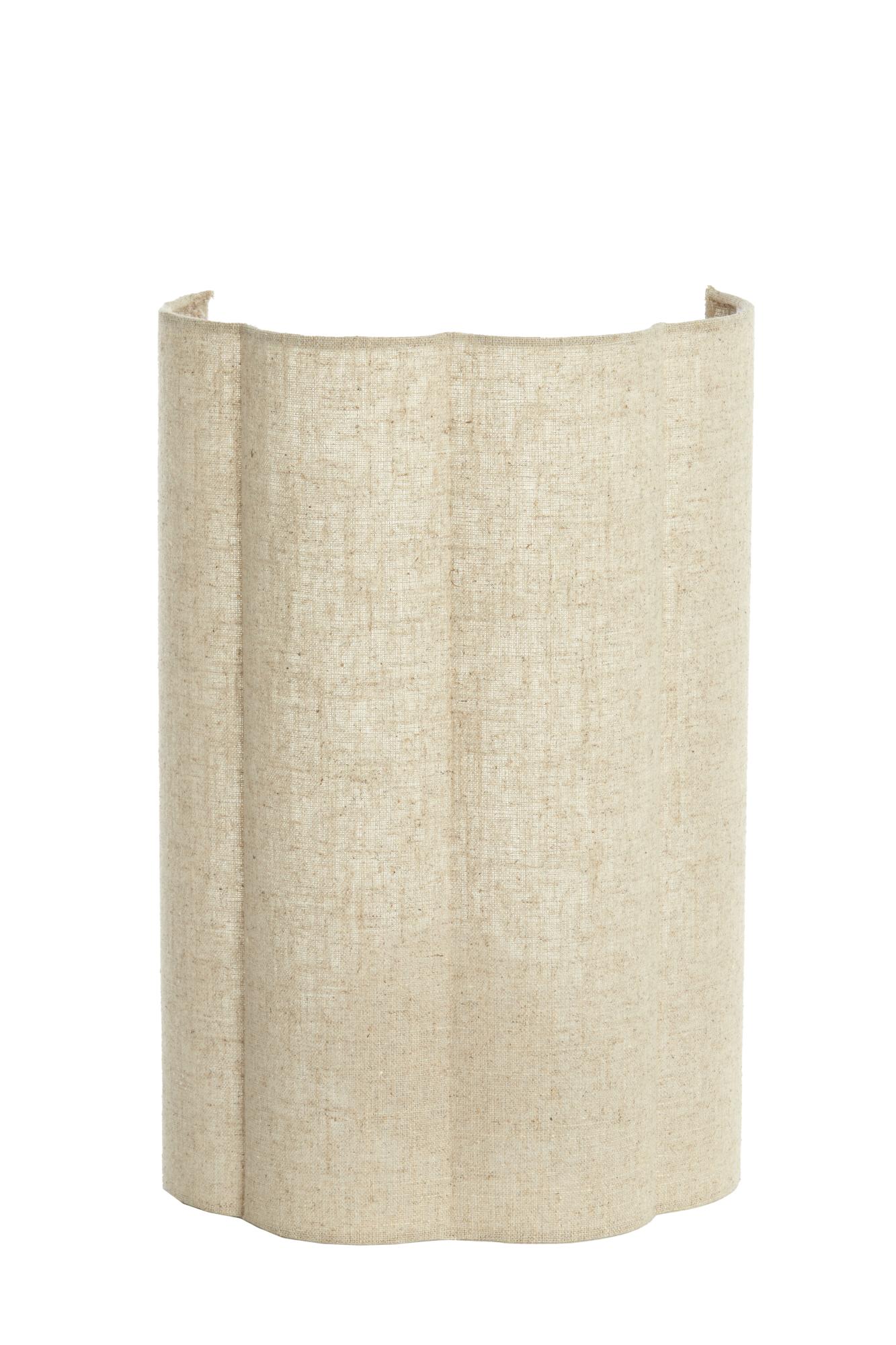 Fringe Wandlamp 26x15x40 cm naturel