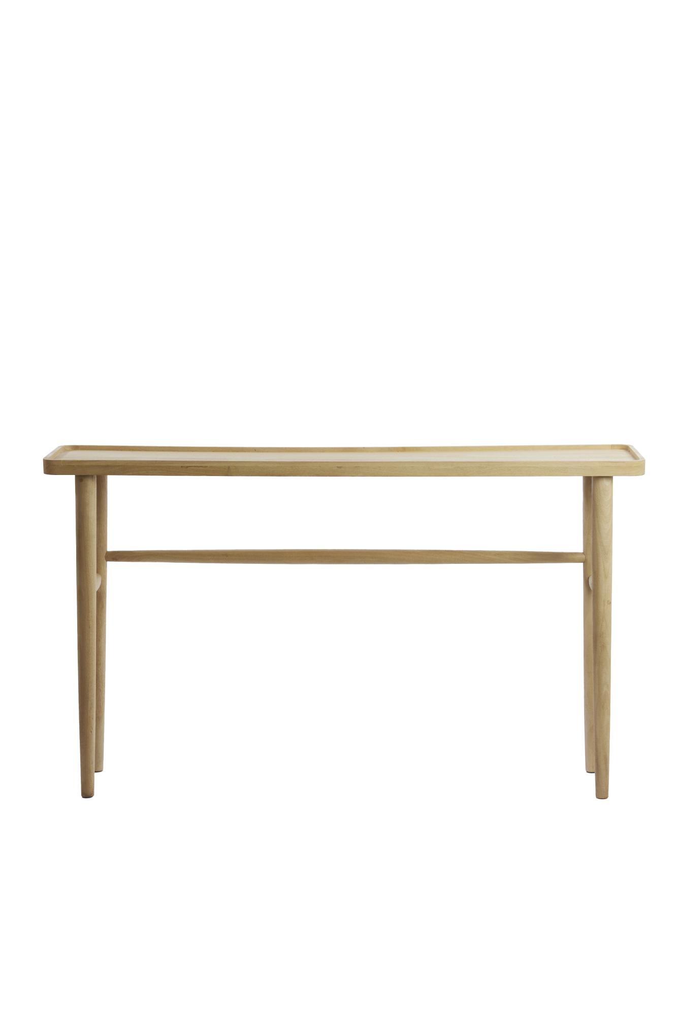 Qiano Side table 140x30x82 cm mango hout naturel