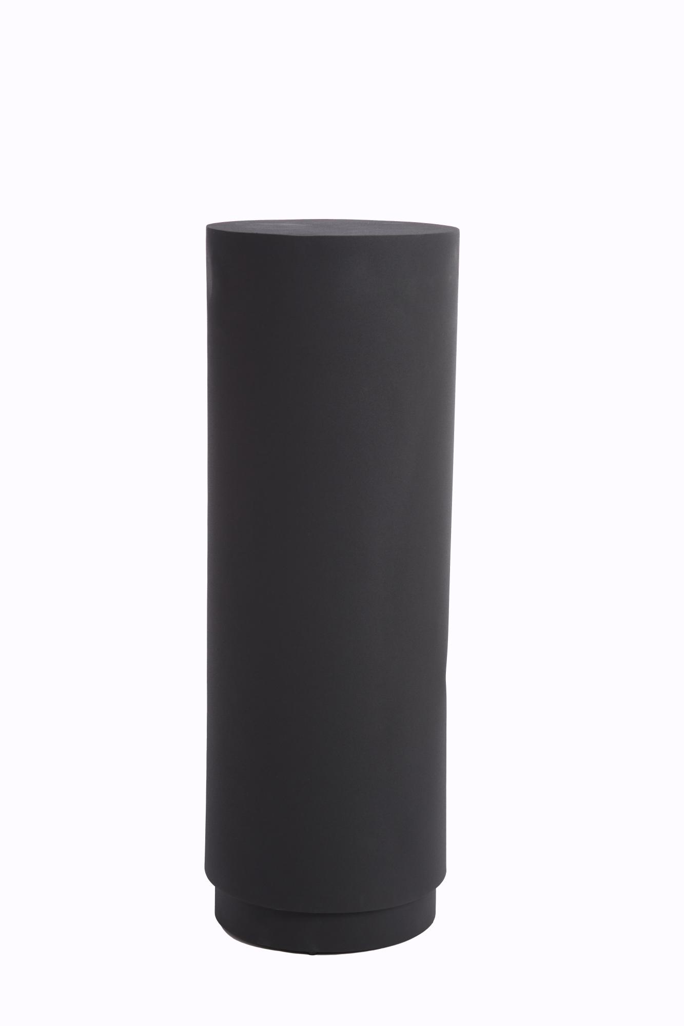Alarios Zuil Ø35x100 cm mat zwart