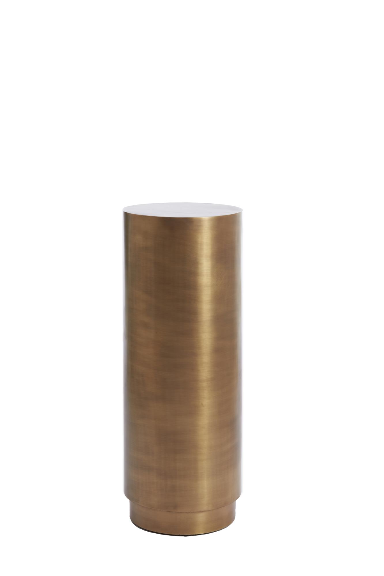 Alarios Zuil Ø30x80 cm antiek brons