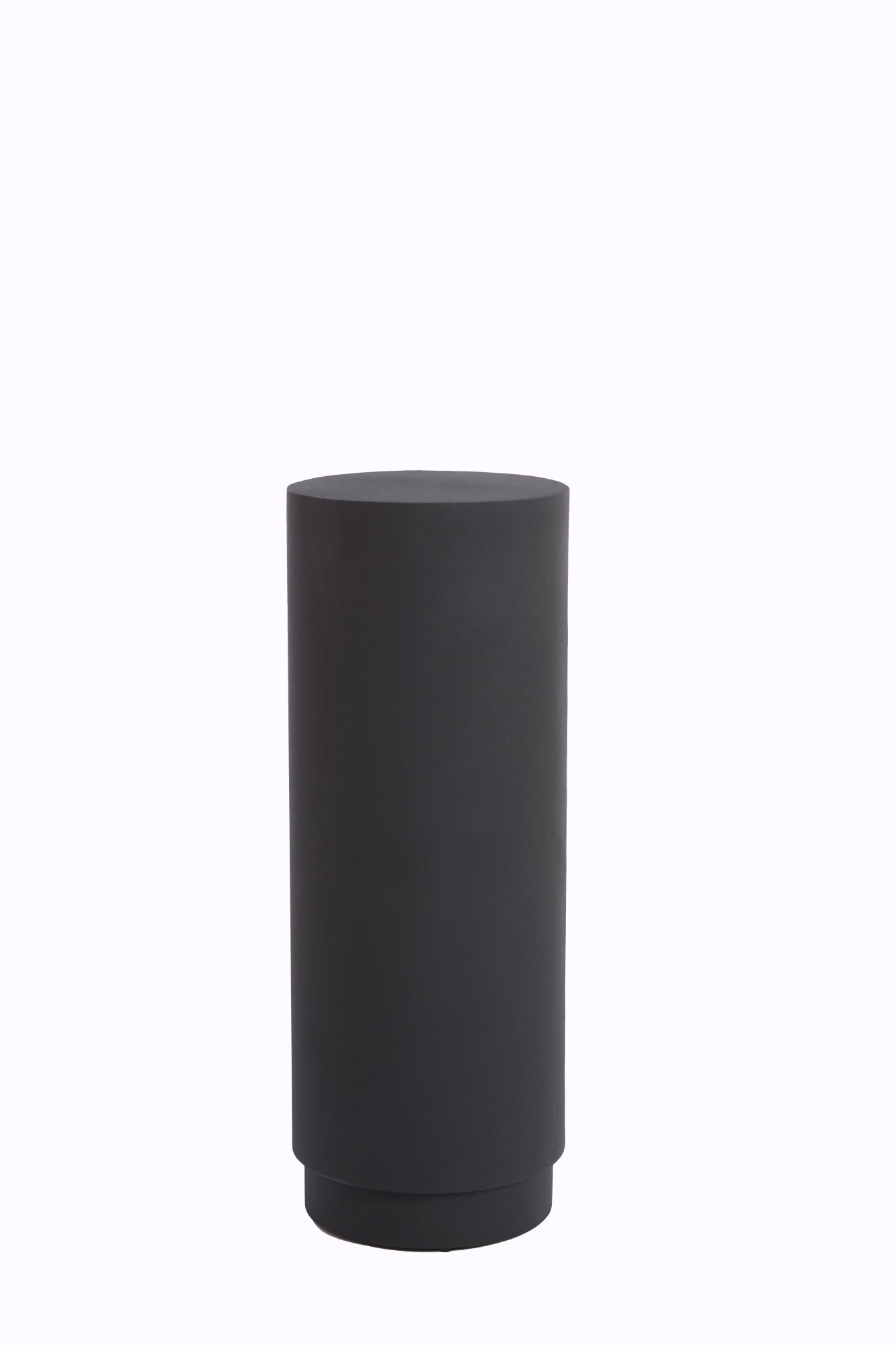 Alarios Zuil Ø30x80 cm mat zwart