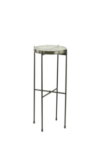 Bravo Zuil Ø30x70 cm glas helder+mat zwart